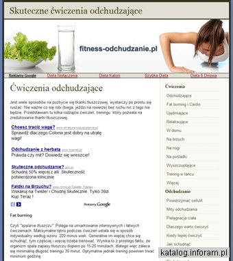 Fitness - ćwiczenia i diety odchudzające