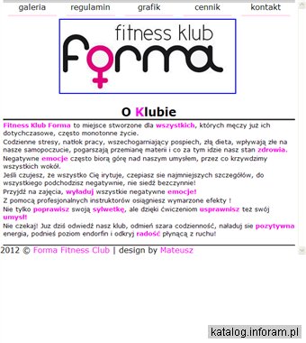 Fitness Klub Forma Warszawa