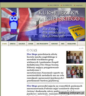 Kurs języka angielskiego - Five Steps - Błędów