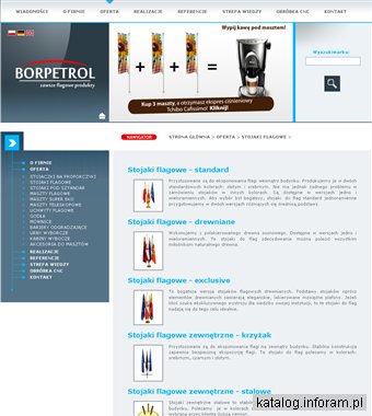 Maszty flagowe - Borpetrol