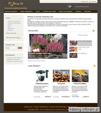 Sklep z kawą, palarnia kawy - Flemming Cafe