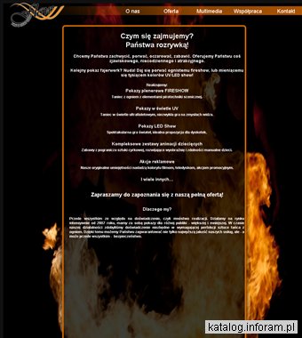 Fireshow, taniec z ogniem - Grupa Flow z Poznania