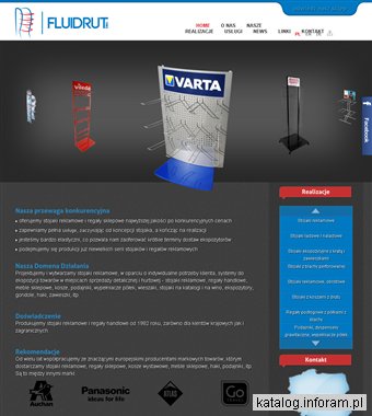 Produkcja stojaków reklamowych z metalu