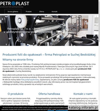 PETROPLAST Producent folii