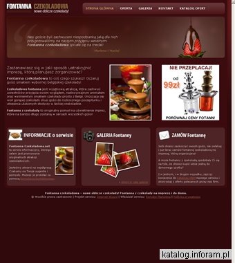 Czekoladowa fontanna