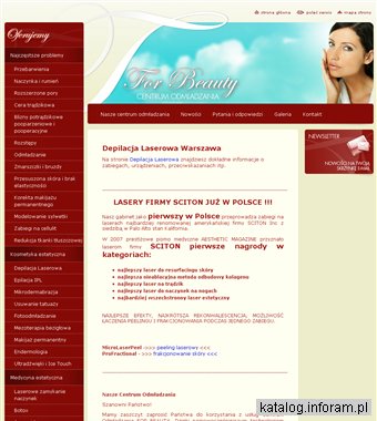 Depilacja laserowa Warszawa - For Beauty