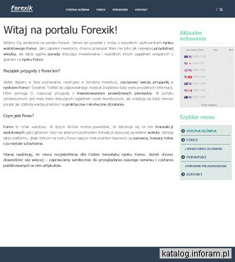 Forexik - serwis doradca Forex