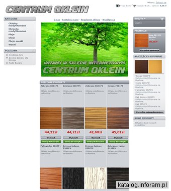 Okleiny naturalne modyfikowane na flizelinie.