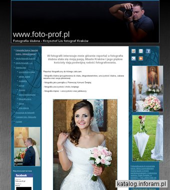 Fotografia ślubna - Kraków. Fotograf Krzysztof Lis