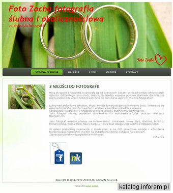 Fotografia ślubna i okolicznościowa Zofia Kita Limanowa