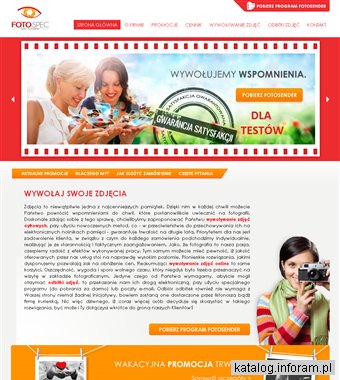 FotoBarwa.pl - wywoływanie zdjęć przez internet