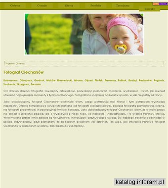 Fotograf w Ciechanowie