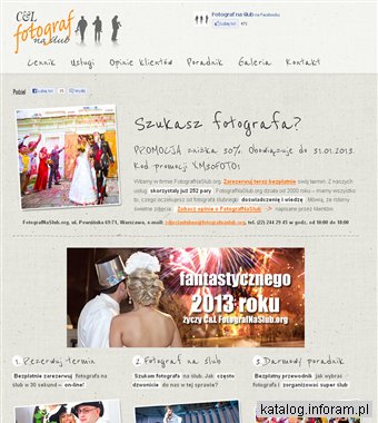 Szukam fotografa na wesele