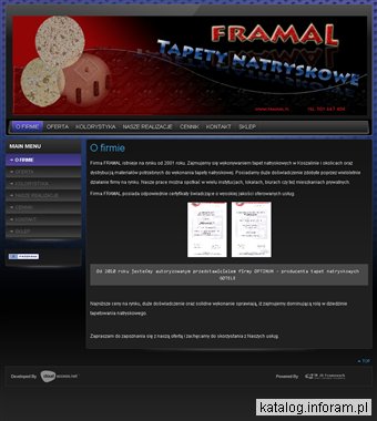 Framal - Tapety Natryskowe