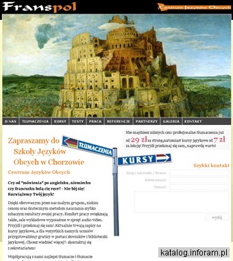 FRANSPOL CHORZÓW tłumacz Bytom