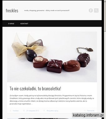 Freckles.pl - blog moda