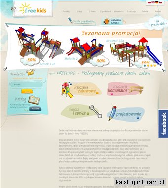 FREEKIDS S.C. Zawonia producent placów zabaw