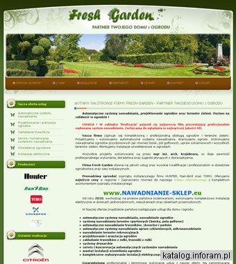 Nawadnianie ogrodów