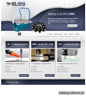ELBIG - Frezowanie plexi