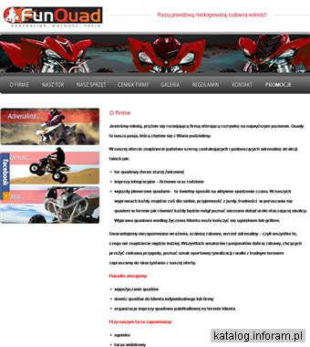 Wypożyczalnia quadów, tor quadowy, organizacja imprez