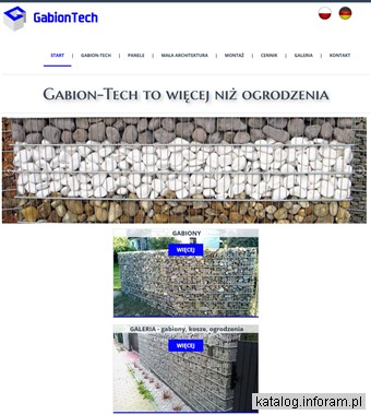 GabionTech - gabiony, kosze gabionowe, ogrodzenia gabionowe