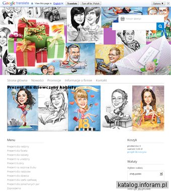 Prezent Prezenty Karykatury