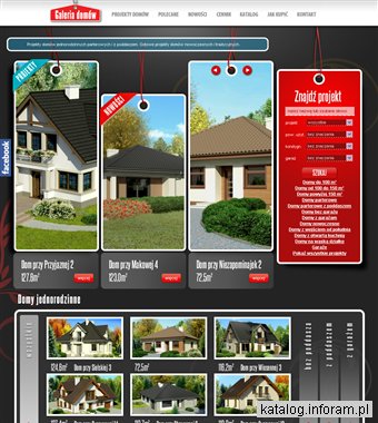 Galeria domów - projekty domów