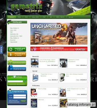 Gametrix - gry, konsole i akcesoria