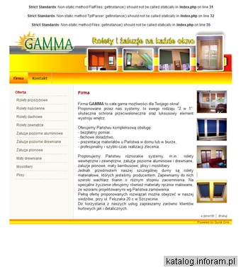 Serwis rolet i żaluzji - gamma.szczecin.pl