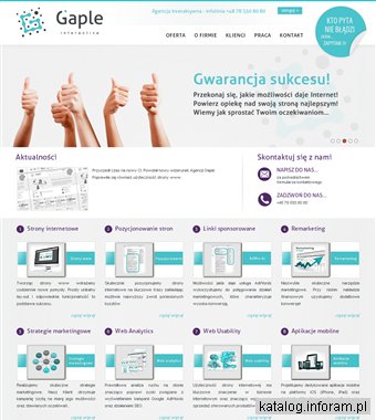Strony www Poznań - Gaple Interactive