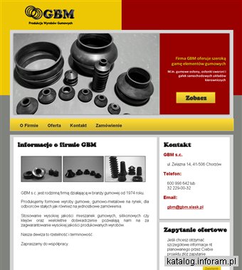 GBM - produkcja wyrobów gumowych