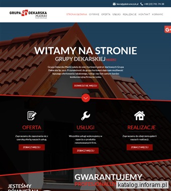 GRUPA DEKARSKA MARKI dachówki betonowe Warszawa