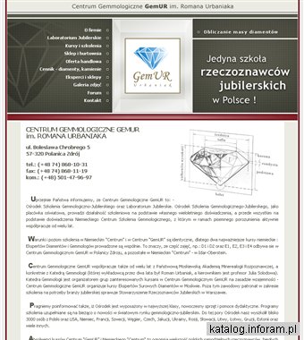 GemUR – brylanty, diamenty, kamienie szlachetne