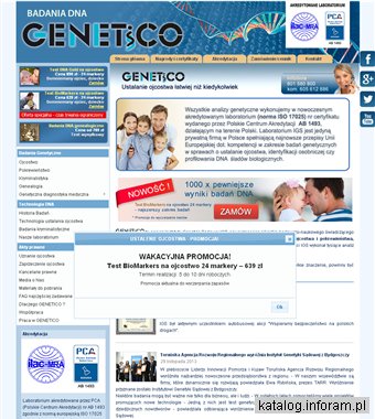 Genetico - Badania genetyczne