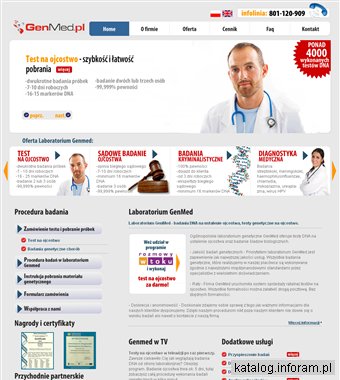Laboratoriun Diagnostyki Molekularnej GENMED s.j.