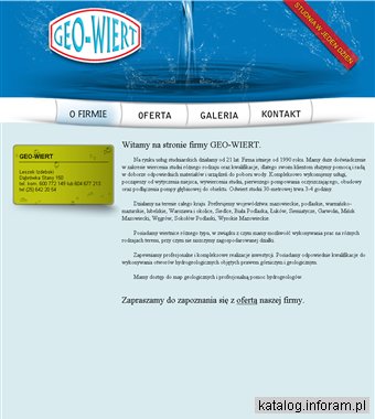 GEO-WIERT odwiert studni głębinowych w jeden dzień