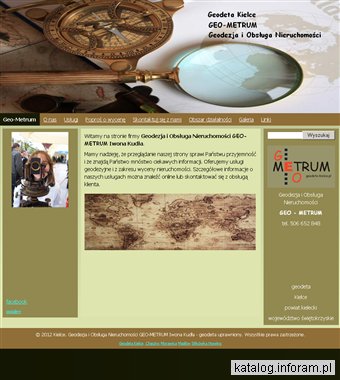 Geodeta Kielce Geo-Metrum Usługi Geodezyjne