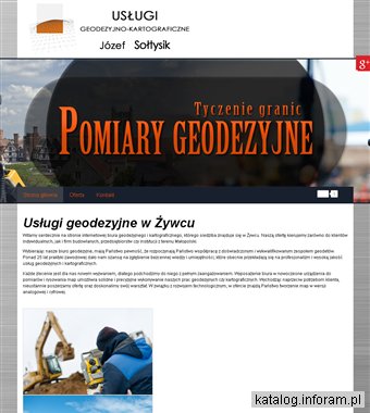 JÓZEF SOŁTYSIK mapy do celów projektowych Żywiec