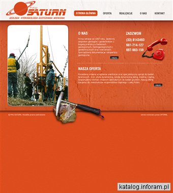 Saturn PHU badania hydrogeologiczne Śląsk