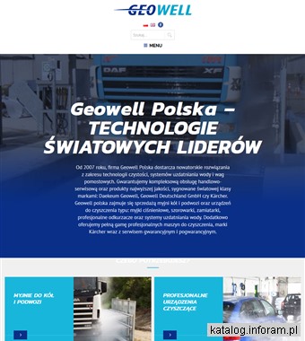 Geowell Polska - maszyny do czyszczenia