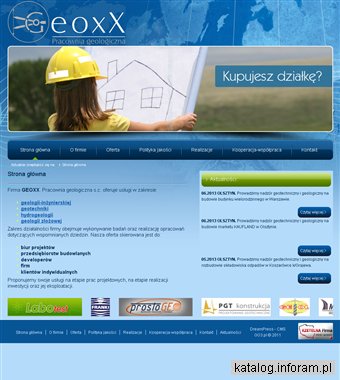 GEOXX S.C. badanie gruntu Olsztyn