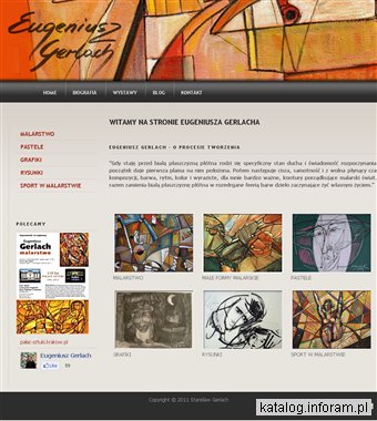 Eugeniusz Gerlach - Malarstwo