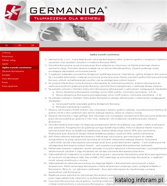 Germanica - tłumaczenia