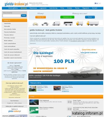 Auto giełda - Kraków - Małopolska