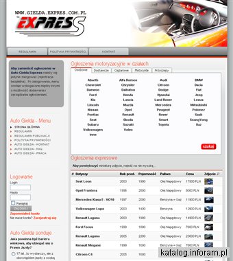 Ogólnopolska Giełda Samochodowa Express