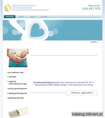GINEKOLOG E.BABIŃSKA-SCHMIDT prowadzenie ciąży