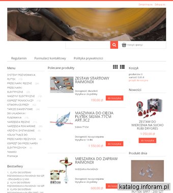 WSsystem przecinarka elektryczna raimondi