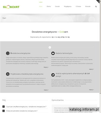 Globcert.pl - świadectwa energetyczne