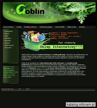 Goblin Studio: Drukarnia cyfrowa i Studio graficzne