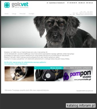 Gabinet Weterynaryjny, golcvet, Lek.wet. Jan Golc